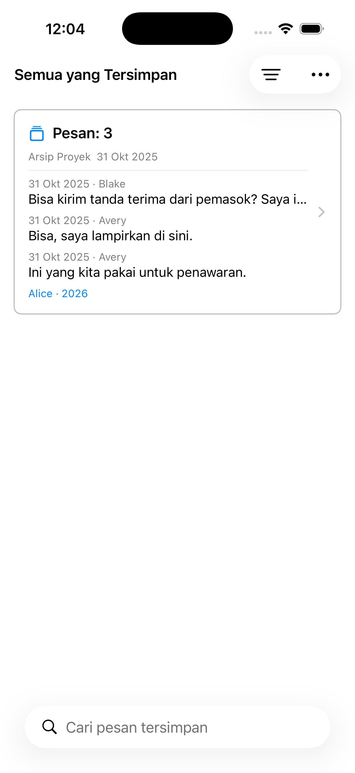 Cara menyimpan pesan WhatsApp yang penting